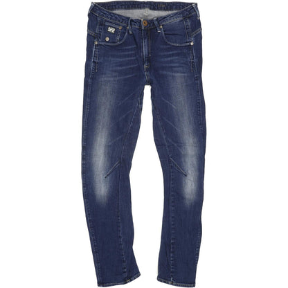 G-Star Women Blue Tapered Regular Jeans W28 L30