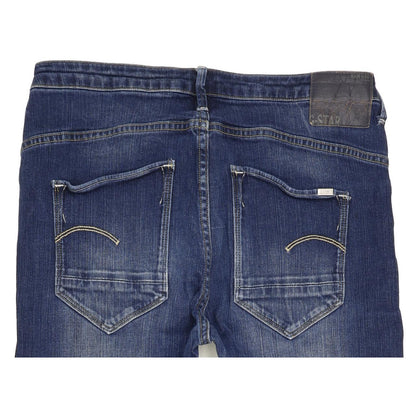 G-Star Women Blue Tapered Regular Jeans W28 L30