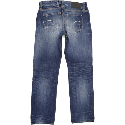 G-Star Porter Men Blue Straight Regular Jeans W33 L33