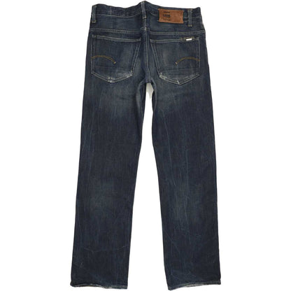 G-Star 3301 Men Blue Straight Loose Jeans W33 L31