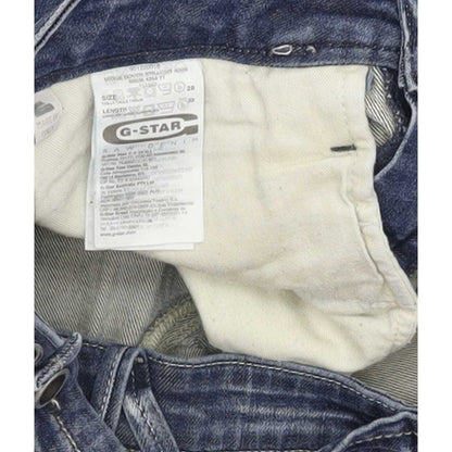 G-Star Midge Dover Women Blue Straight Slim Stretch Jeans W28 L31