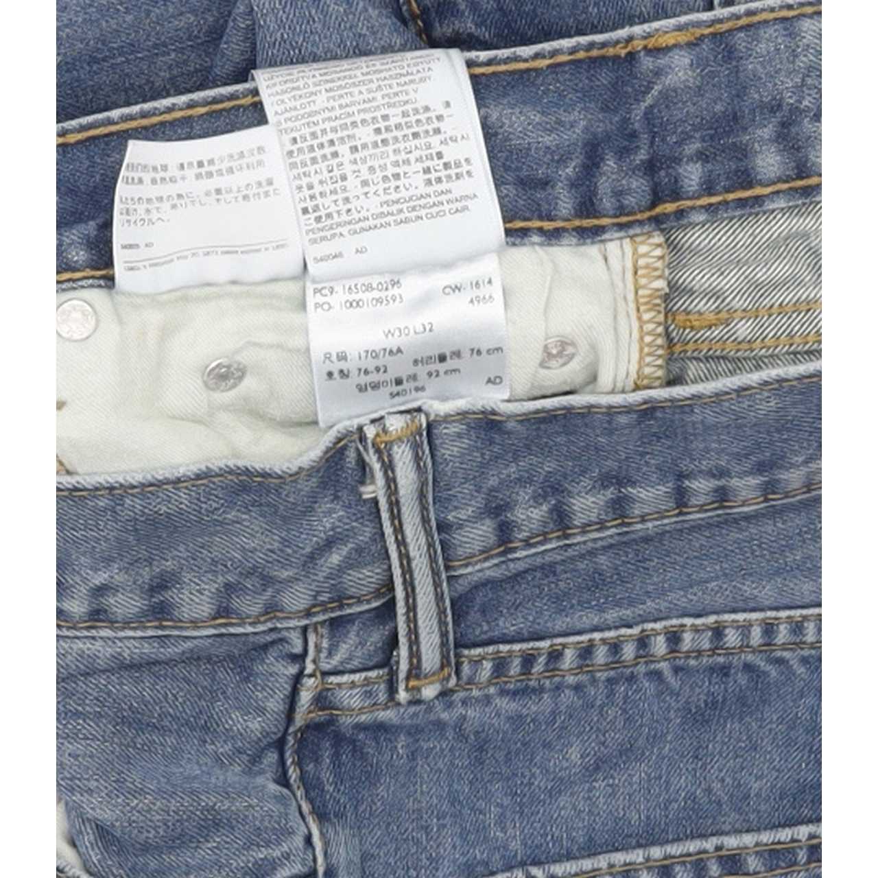 Levi's 508 Men Blue Tapered Regular Jeans W30 L31