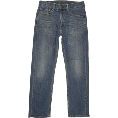 Levi's 505 Men Blue Straight Regular Stretch Jeans W33 L30