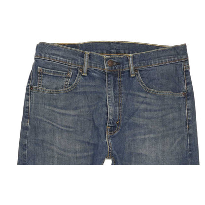 Levi's 505 Men Blue Straight Regular Stretch Jeans W33 L30