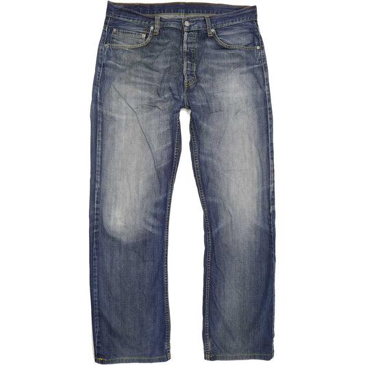 Levi's 758 Men Blue Straight Regular Jeans W35 L31