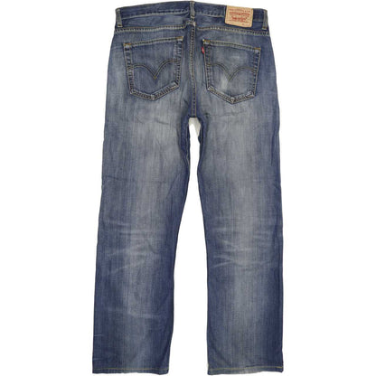 Levi's 758 Men Blue Straight Regular Jeans W35 L31