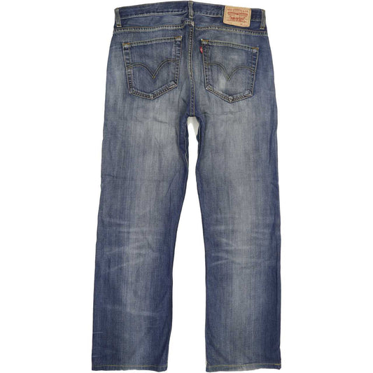 Levi's 758 Men Blue Straight Regular Jeans W35 L31