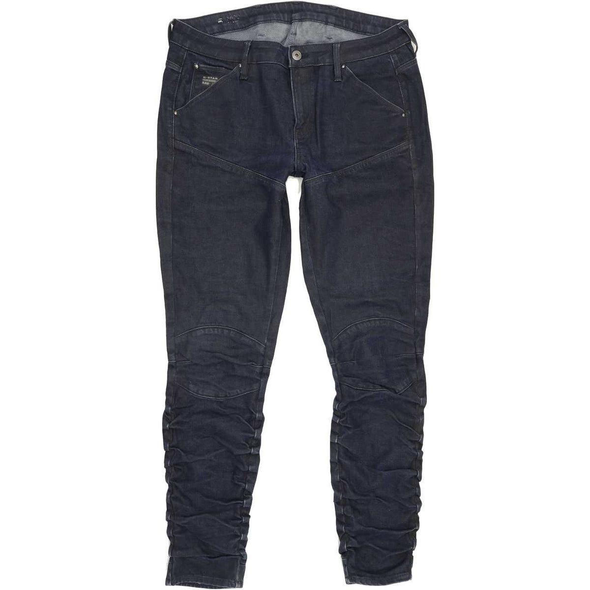 G-Star 5620 Mid Staq Women Navy Skinny Regular Stretch Jeans W31 L32