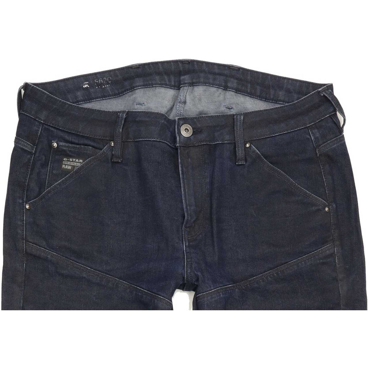 G-Star 5620 Mid Staq Women Navy Skinny Regular Stretch Jeans W31 L32