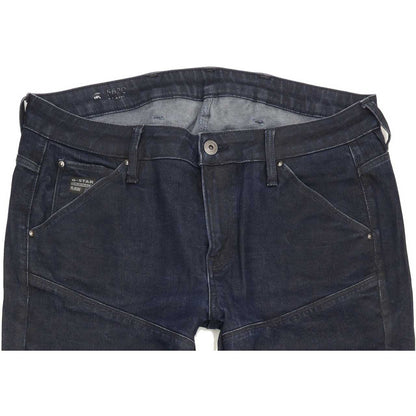 G-Star 5620 Mid Staq Women Navy Skinny Regular Stretch Jeans W31 L32