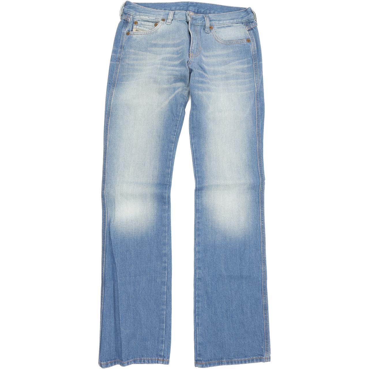 Diesel Zink Women Blue Bootcut Regular Jeans W28 L34