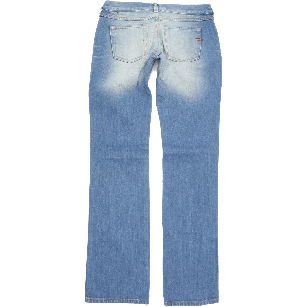Diesel Zink Women Blue Bootcut Regular Jeans W28 L34
