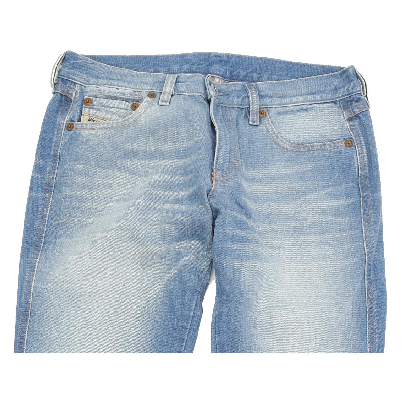 Diesel Zink Women Blue Bootcut Regular Jeans W28 L34