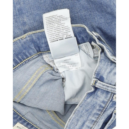 Levi's Mile High Super Women Blue Skinny Slim Stretch Jeans W24 L28