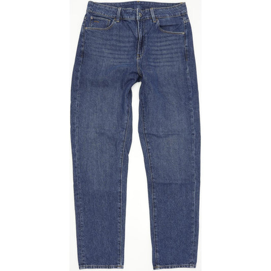 G-Star 3301 High Ankle Blue Straight Slim Jeans High Waisted W28 L28
