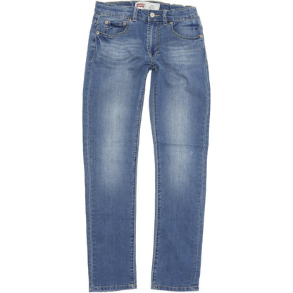 Levi's 510 Kids Blue Skinny Slim Stretch Jeans W28 L28
