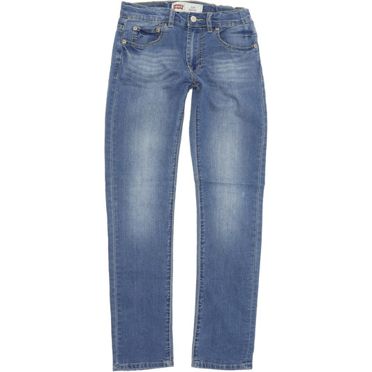 Levi's 510 Kids Blue Skinny Slim Stretch Jeans W28 L28