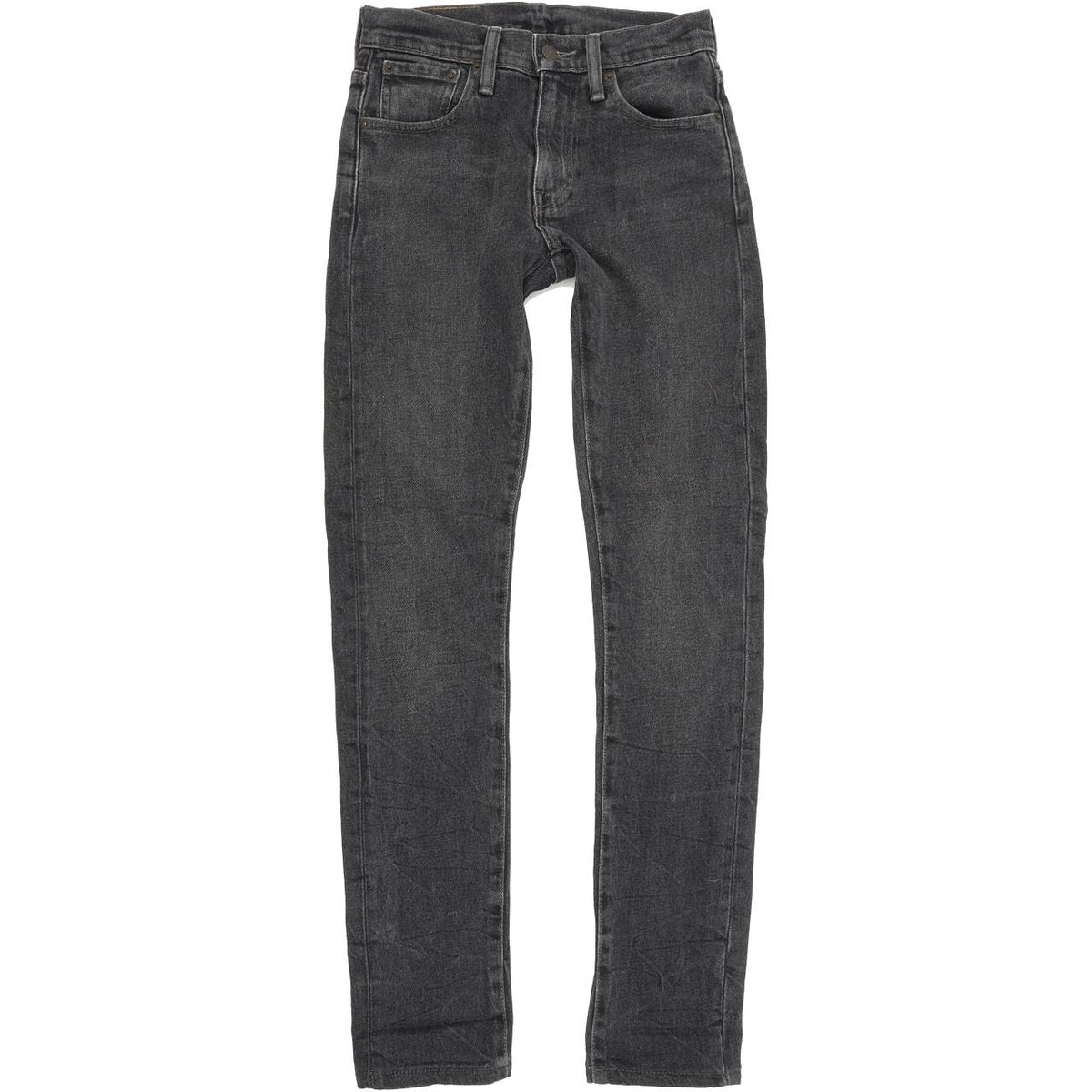 Levi's 505 Women Charcoal Skinny Slim Stretch Jeans W24 L32