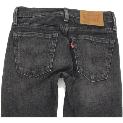 Levi's 505 Women Charcoal Skinny Slim Stretch Jeans W24 L32