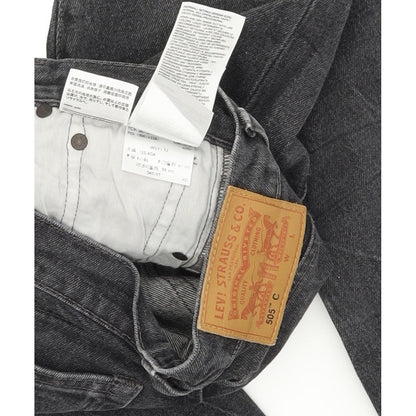 Levi's 505 Women Charcoal Skinny Slim Stretch Jeans W24 L32