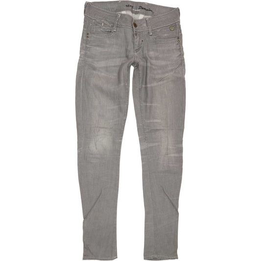 G-Star Royce Women Grey Skinny Slim Stretch Jeans W26 L30