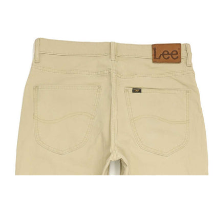 Lee Brooklyn Men Beige Straight Regular Stretch Jeans W32 L34