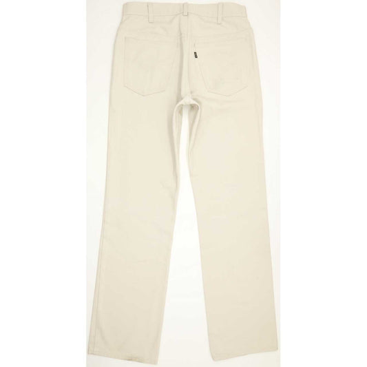 Levi's 566 Men Beige Straight Regular Jeans W32 L34