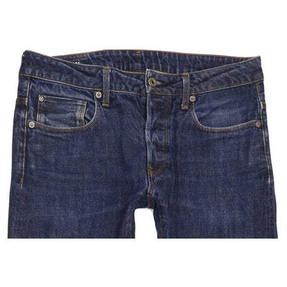 G-Star 3301 Men Blue Straight Regular Jeans W32 L34