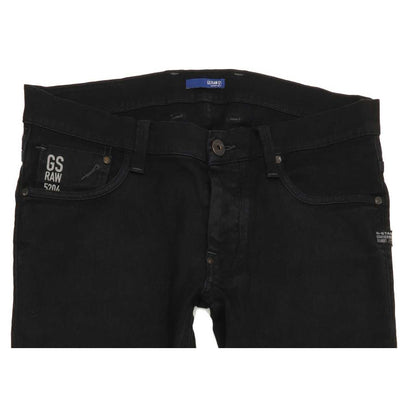 G-Star Men Black Straight Regular Jeans W32 L33
