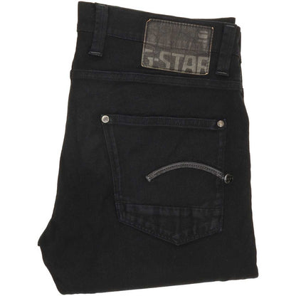 G-Star Men Black Straight Regular Jeans W32 L33