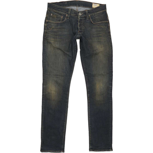 G-Star 3301 Men Blue Straight Slim Stretch Jeans W32 L32