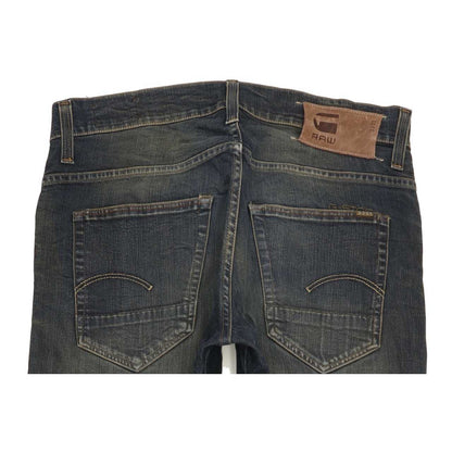 G-Star 3301 Men Blue Straight Slim Stretch Jeans W32 L32