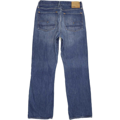 G-Star Low Crotch Men Blue Straight Loose Jeans W32 L31