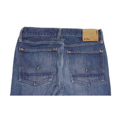 G-Star Low Crotch Men Blue Straight Loose Jeans W32 L31