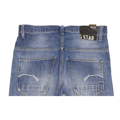 G-Star Morris Men Blue Tapered Regular Jeans W33 L34