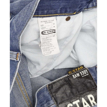 G-Star Morris Men Blue Tapered Regular Jeans W33 L34