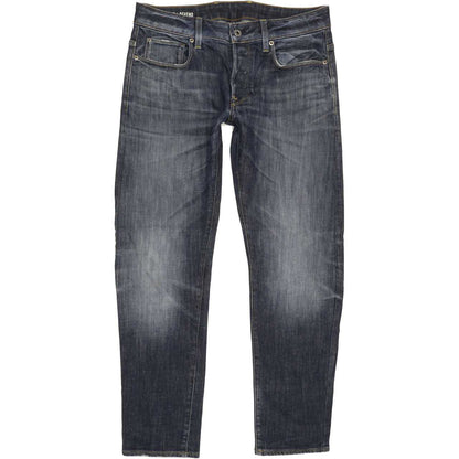 G-Star Revend Men Blue Straight Regular Stretch Jeans W32 L30