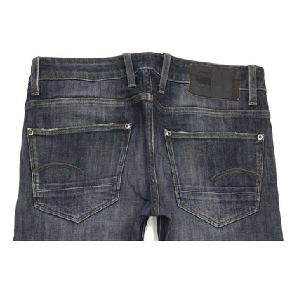 G-Star Revend Men Blue Straight Regular Stretch Jeans W32 L30