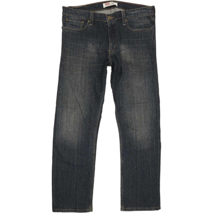 Levi's 514 Men Blue Straight Slim Stretch Jeans W35 L30