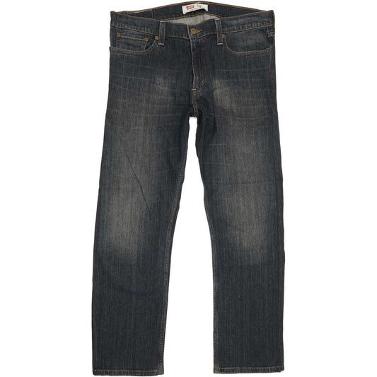 Levi's 514 Men Blue Straight Slim Stretch Jeans W35 L30