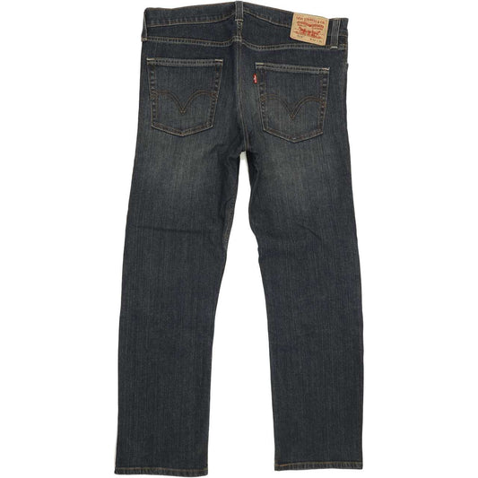 Levi's 514 Men Blue Straight Slim Stretch Jeans W35 L30