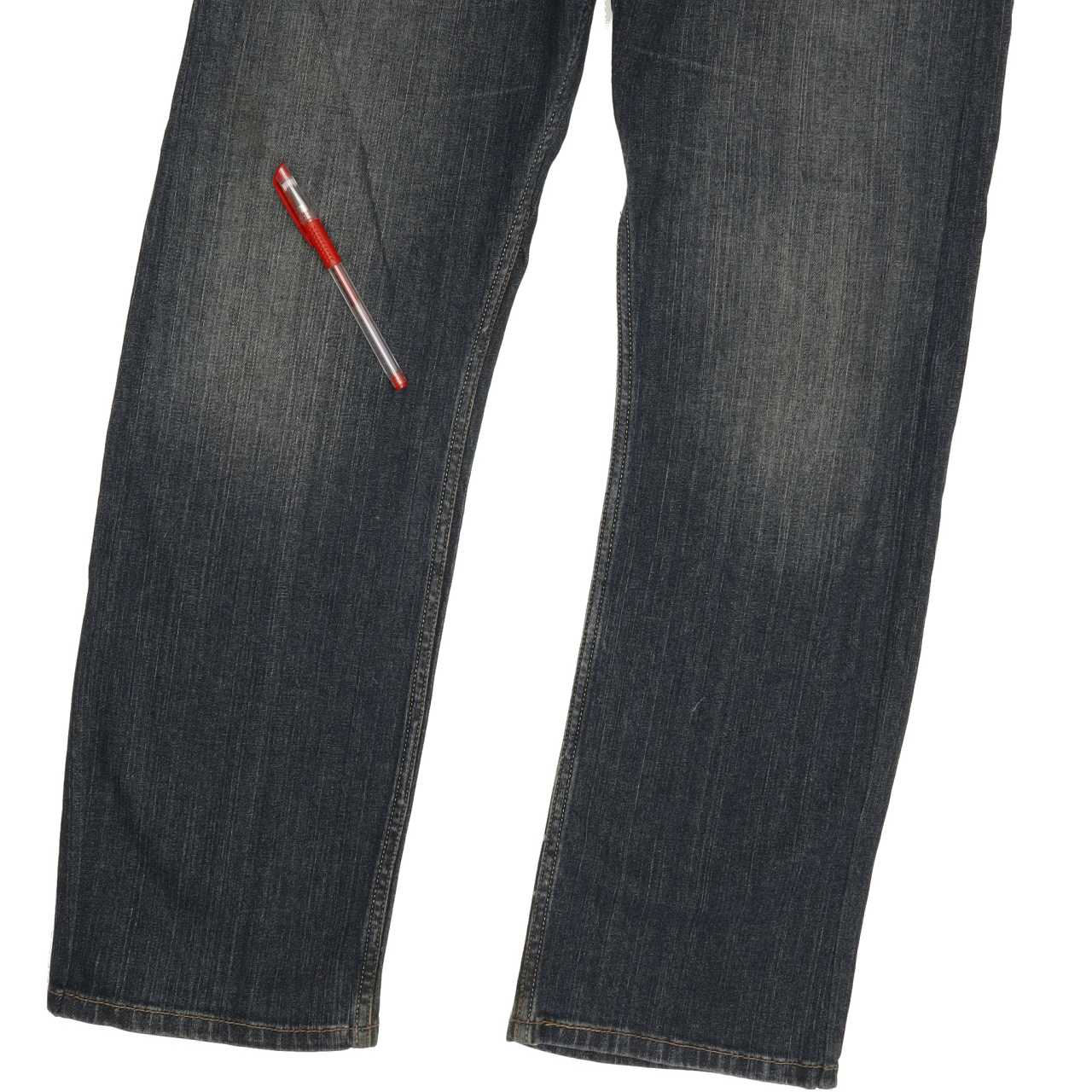 Levi's 514 Men Blue Straight Slim Stretch Jeans W35 L30