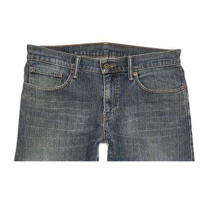 Levi's 514 Men Blue Straight Slim Stretch Jeans W33 L33