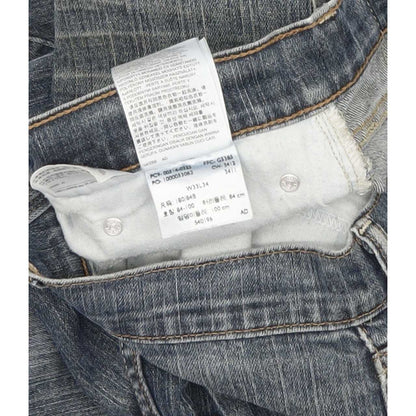 Levi's 514 Men Blue Straight Slim Stretch Jeans W33 L33