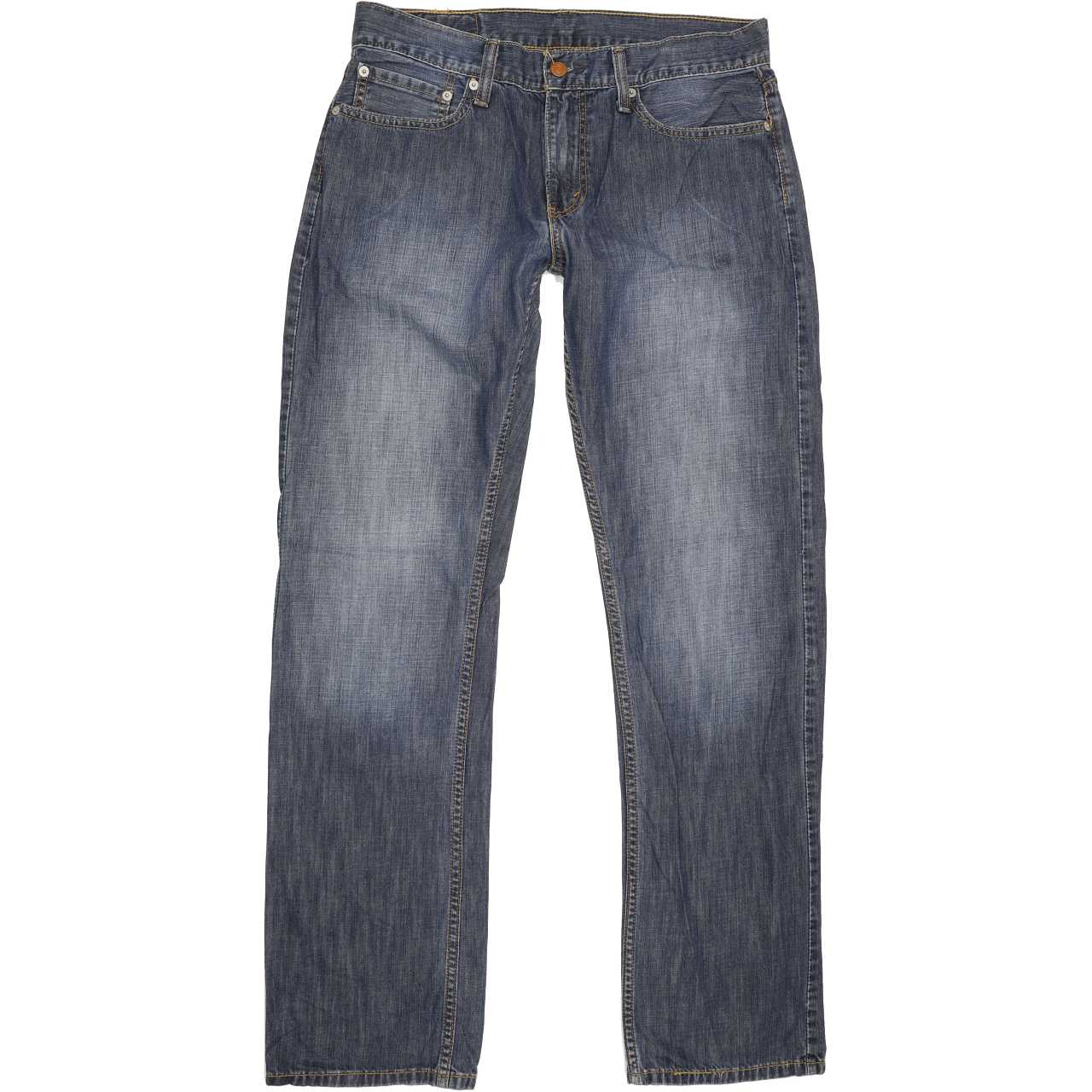 Levi's 514 Men Blue Straight Slim Jeans W32 L33