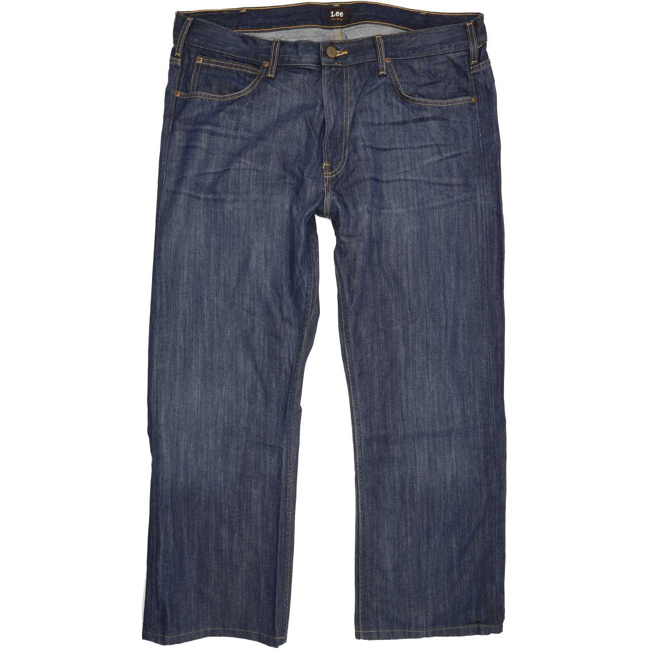 Lee Kent Men Blue Straight Regular Jeans W39 L28