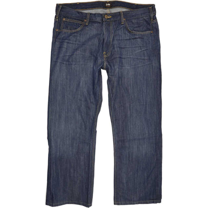 Lee Kent Men Blue Straight Regular Jeans W39 L28