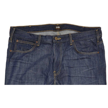 Lee Kent Men Blue Straight Regular Jeans W39 L28
