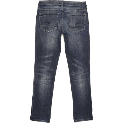 G-Star Core Sec Men Blue Straight Regular Stretch Jeans W34 L31