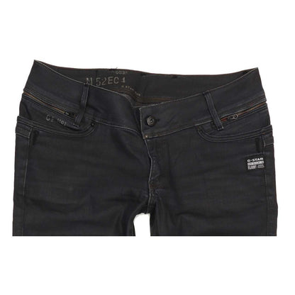 G-Star Berlin Women Navy Straight Slim Stretch Jeans W31 L30